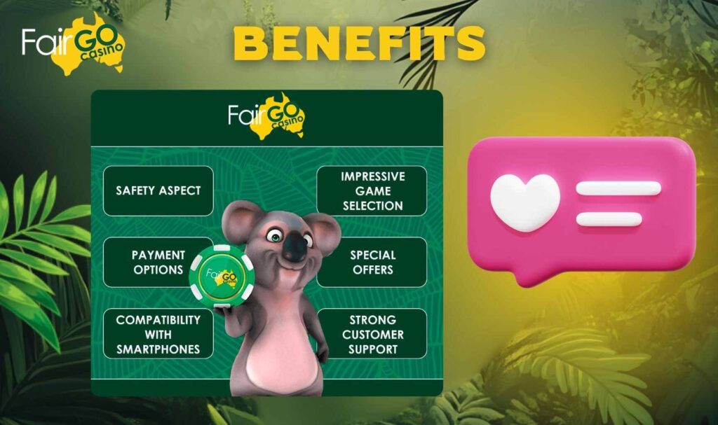 Benefits of Fair Go Online Casino Login in Australia